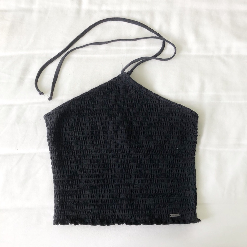 Hollister black Halter Top